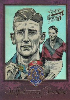 2014 Select AFL Honours Series 1 - Brownlow Sketches #BSK4 Wilfred Smallhorn Front